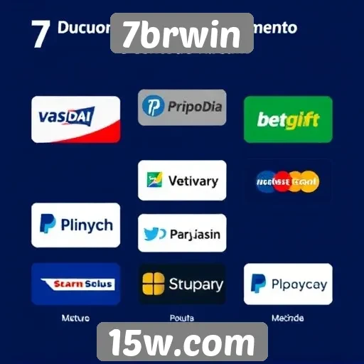 Métodos de pagamento aceitos no 7brwin